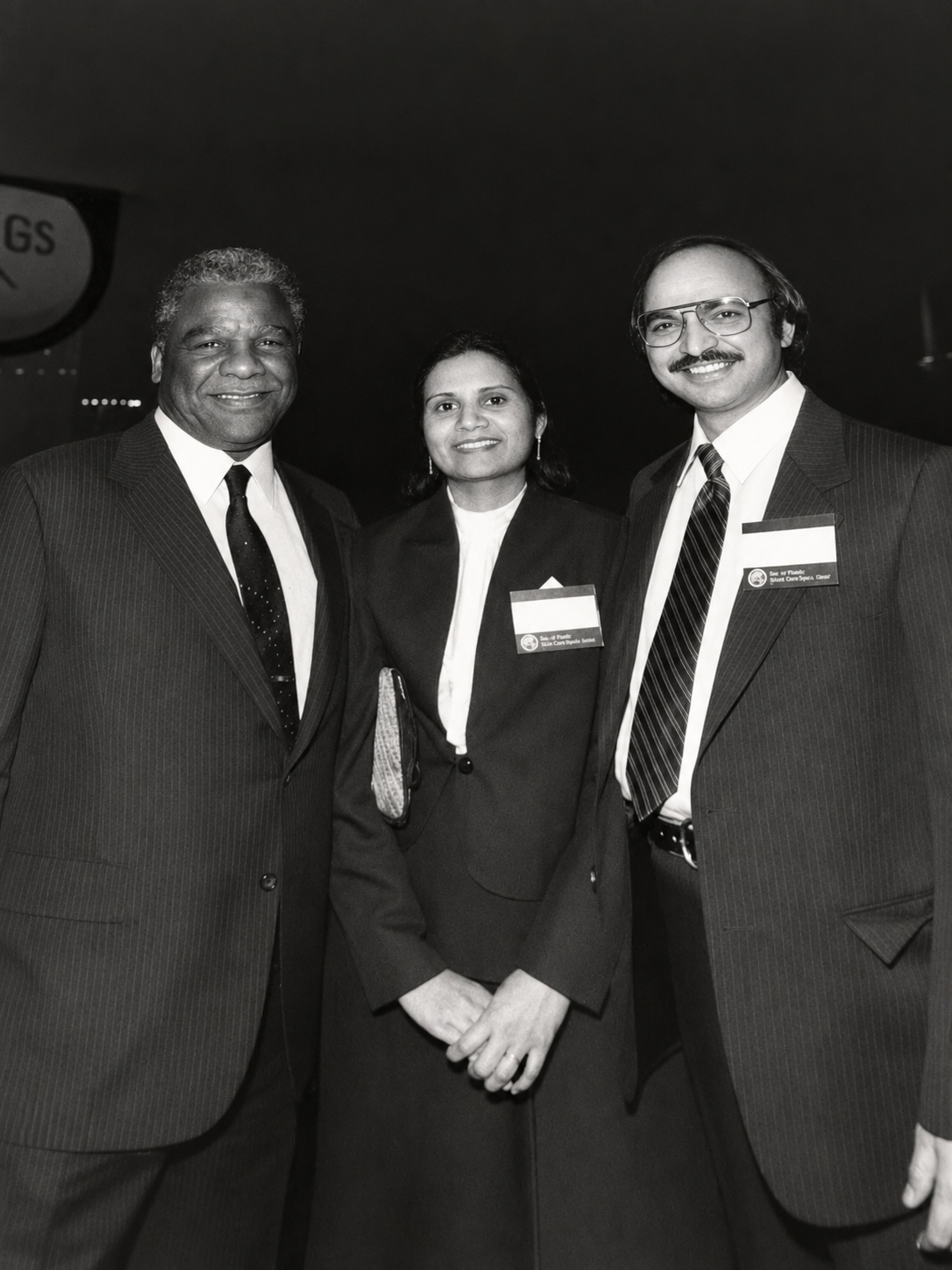 Manish and Anjana Patel with Mayor Harold Washington