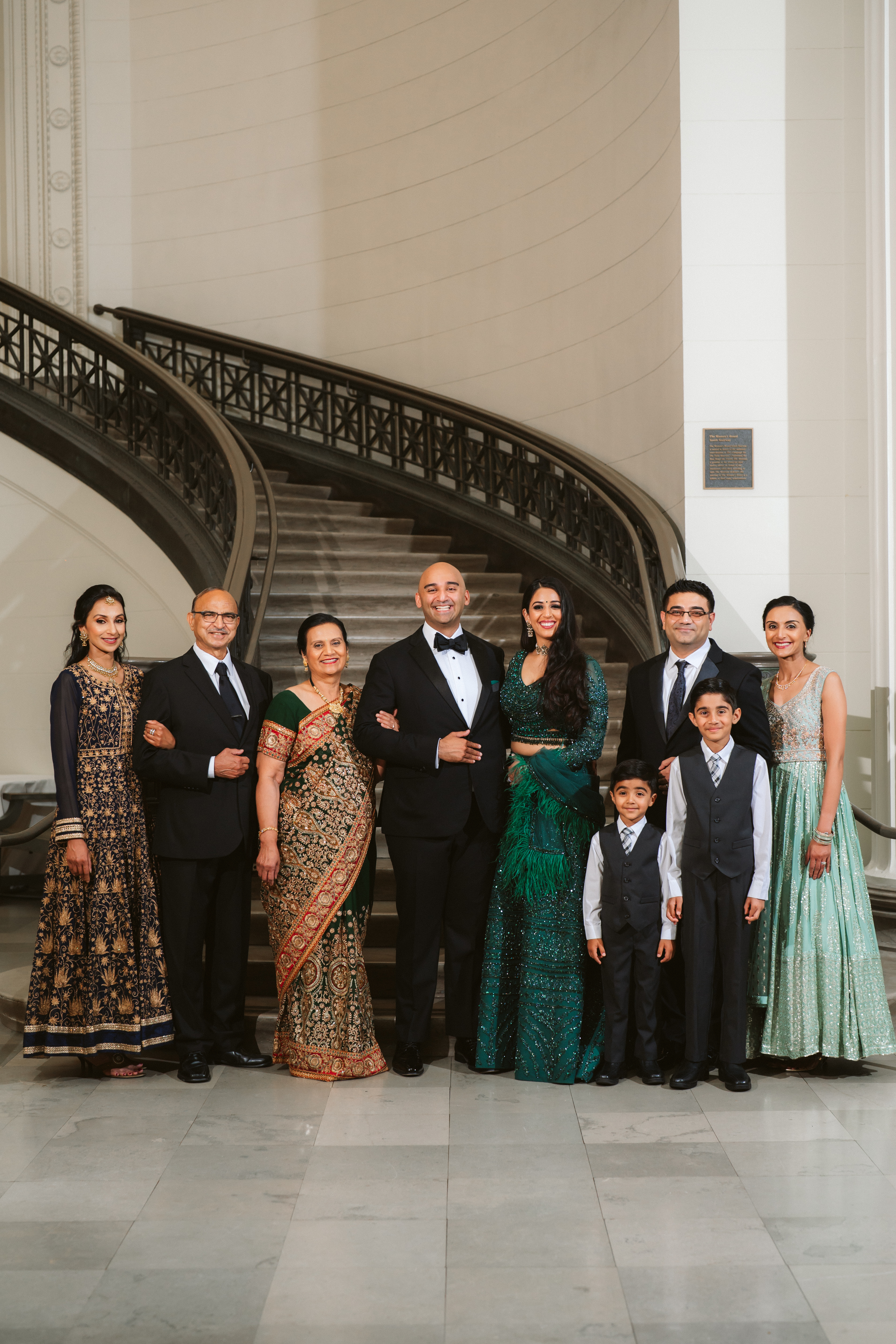 The Patel family